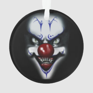 Scary Clown Ornament