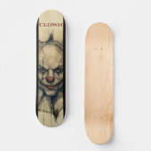 Scary Clown Persoonlijk Skateboard (Voorkant)