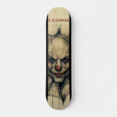 Scary Clown Persoonlijk Skateboard (Voorkant)