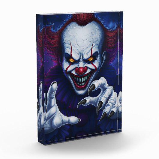 Scary Clown Photo Block Fotoblokken (Links)