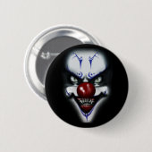 Scary Clown Ronde Button 5,7 Cm (Voorkant /achterkant)