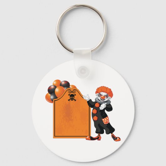 Scary Clown Sleutelhanger (Voorkant)