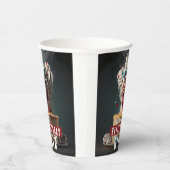 Scary clown thema Verjaardag Papieren Bekers (Rechts)