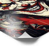 Scary Clown Time Foto Afdruk (Hoek)