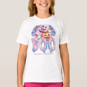 Scary Cookies Roze Paarse Halloween Sleepover T-sh T-shirt (Voorkant)