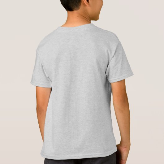 Scary Creature Tombstone Halloween T-shirt (Achterkant)