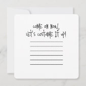 Scary Creepy One Eyed Halloween Mummy Kaart (Achterkant)