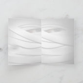 Scary Creepy One Eyed Halloween Mummy Kaart (Binnen)