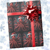 Scary Cthulhu Lovecraft Kersthorror Cadeaupapier
