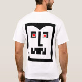 Scary Cyborg Vampire Bot - Gepersonaliseerd T-shirt (Achterkant)