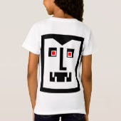 Scary Cyborg Vampire Bot - Gepersonaliseerd T-shirt (Achterkant)