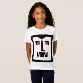 Scary Cyborg Vampire Bot - Gepersonaliseerd T-shirt (Voorkant volledig)