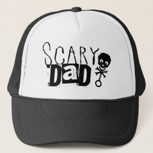 Scary Dad Trucker Hat Pet