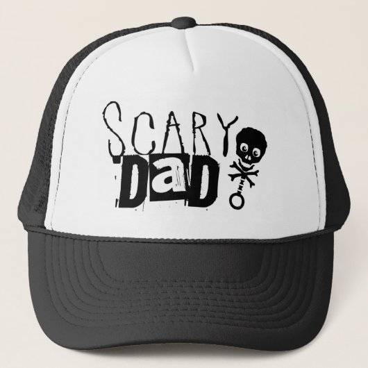 Scary Dad Trucker Hat Pet (Voorkant)