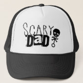 Scary Dad Trucker Hat Trucker Pet (Voorkant)