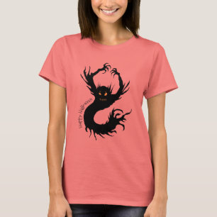 Scary Demon Creature Happy Halloween T-shirt