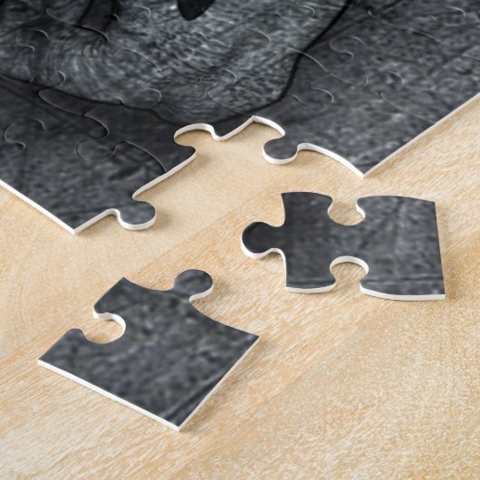 Scary Demon Monster Halloween Legpuzzel (Zijkant)