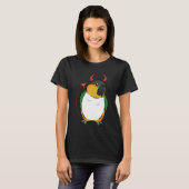 Scary Devil Costume Parrot I Black met Caïque T-shirt (Voorkant volledig)