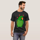 Scary Devil Costume Parrot I Male Eclectus T-shirt (Voorkant volledig)