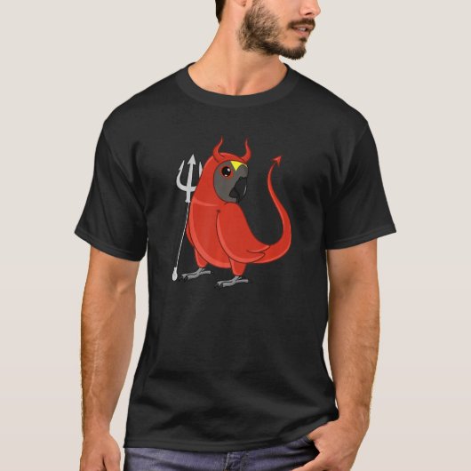 Scary Devil Kostuum Parrot I Meyers Parrot Premium T-shirt (Voorkant)