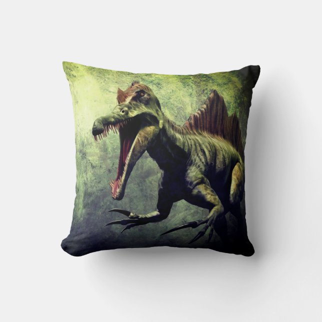 Scary Dinosaur Kussen (Voorkant)