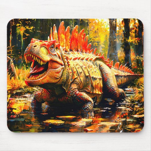 Scary Dinosaur Muismat (Voorkant)