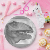 Scary Dinosaur Papieren Bordje (Feest)
