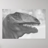 Scary Dinosaur Poster (Voorkant)