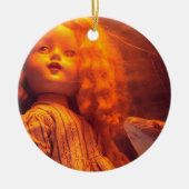 Scary Doll and Rat Keramisch Ornament (Voorkant)