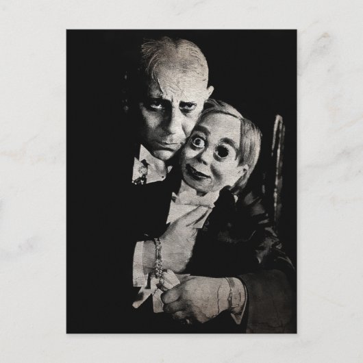 Scary Dummy Briefkaart (Voorkant)