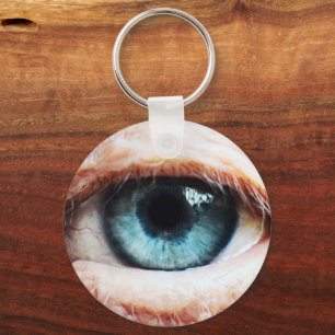 Scary Eyeball & Halloween Blue Eye/spooky zombie Sleutelhanger