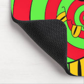 Scary Eyes Mousepad Muismat (Hoek)