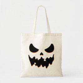 Scary Face Tote Bag