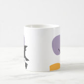 Scary Flying Witch op bezemsteel Halloween Gift Koffiemok (Center)