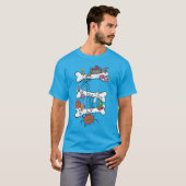 Scary & Funny Bones T-shirt (Voorkant volledig)