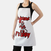 Scary Funny Halloween Clown Hockey Goalie Schort (Insitu)