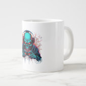 Scary Gamer Mode Active Amazing Grote Koffiekop (Voorkant rechts)