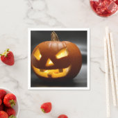 Scary Gap Tooth Halloween pomkin Servet (Insitu)