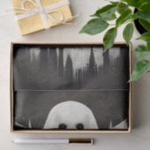 Scary Ghost Happy Halloween Tissuepapier (Geschenk)