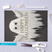 Scary Ghost Happy Halloween Tissuepapier (Craft)