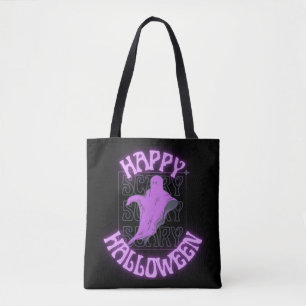 Scary Ghost Happy Hallowen Tote Bag