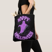 Scary Ghost Happy Hallowen Tote Bag (Dichtbij)