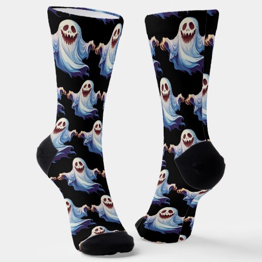 Scary ghost sokken (Gebogen)