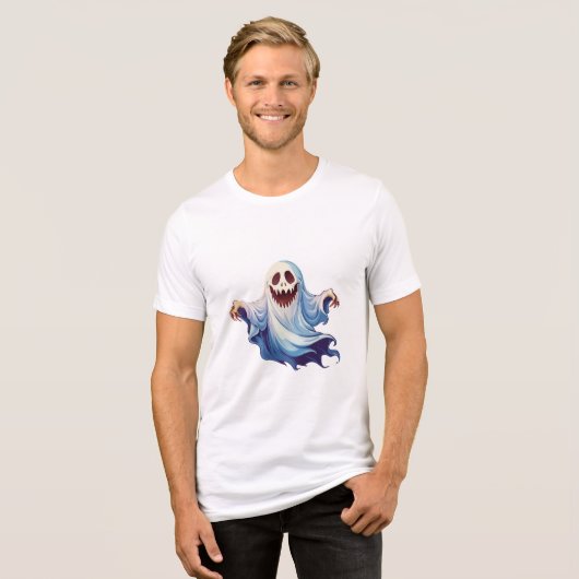 Scary ghost T-Shirt (Voorkant volledig)