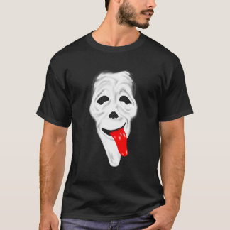 Scary Ghost Wassup Gezicht Stoner Horror Film Come T-shirt