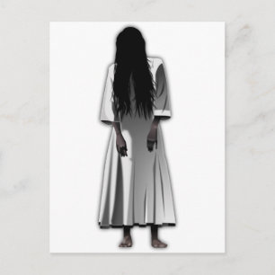 Scary Girl Briefkaart
