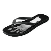 Scary gnarcose gruwelijke monsterkunst teenslippers (Schuin)