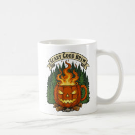 Scary Good Brew Pumpkin Mok Halloween Ontwerp