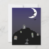 Scary Good Time Halloween Party nodigt uit Kaart (Achterkant)