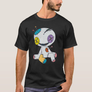 Scary Gothic Doll stuffed Animal Halloween T-shirt
